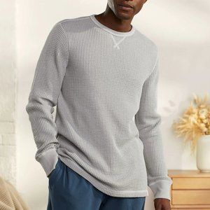 UpWest Cozy Up Waffle Crewneck Tee